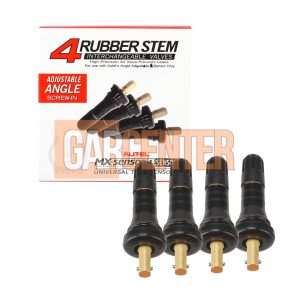 Autel MX 1-Sensor TPMS Kauçuk Valf Kiti 4 lü Yedek Valf Gövdesi Seti