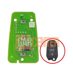 Xhorse XZPG00EN Peugeot Citroen DS e Özel Özel PCB Uzaktan Anahtar 3 Buton