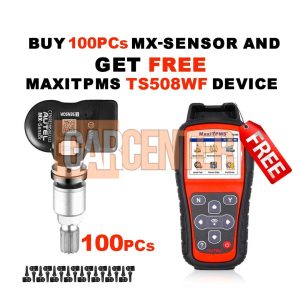 Autel MaxiTPMS TS508WF 100 Adet MX-Sensor Metalli Cihaz