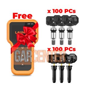 Ücretsiz CRT511 Teşhis ve TPMS Aracıyla 200 Adet TPMS sensörünü başlatın